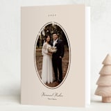 "Vignette" - Holiday Cards in Vanilla by Ani Somi - Folded Card