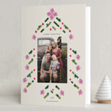 "Dazzled" - Holiday Cards in Sugar Plum by Vivian Yiwing - Folded Card