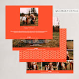 "Peace is good" - Holiday Cards in Rudolph’s Nose by Orasie - Back of Card Options