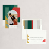 "shape" - Holiday Cards in Holly by Angela Garrick - Assembled