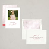 "Simple Square" - Holiday Cards in Scarlet by Genna Blackburn - Assembled
