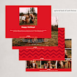 "Merry Makers" - Holiday Cards in Snow by Snow and Ivy - Back of Card Options