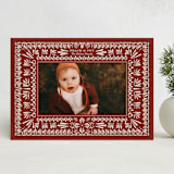 "Pysanky" - Holiday Cards in Rust by Meagan Christensen - Front