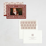 "Pysanky" - Holiday Cards in Rust by Meagan Christensen - Assembled