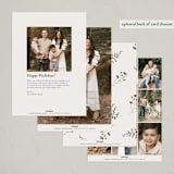 "Heavenly" - Holiday Cards in Pine by Benita Crandall - Back of Card Options