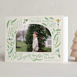 "Gloria!" - Holiday Cards in Wheat by Morgan Ramberg - Folded Card