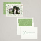 "Gloria!" - Holiday Cards in Wheat by Morgan Ramberg - Assembled