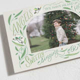 "Gloria!" - Holiday Cards in Wheat by Morgan Ramberg - Detail