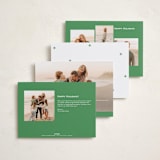 "Bowery" - Holiday Cards in Wreath by Megan Davis - Back of Card Options