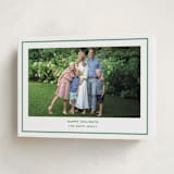 "Bowery" - Holiday Cards in Wreath by Megan Davis - Folded Card