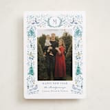 "Wonders of Nature" - Holiday Cards in Blue Spruce by Petra Kern - Front