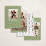 "Wonders of Nature" - Holiday Cards in Wreath by Petra Kern - Back of Card Options