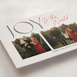 "Joyfully Duo" - Holiday Cards in Candy Cane by Jackie Crawford - Detail