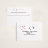 "Joyfully Duo" - Holiday Cards in Candy Cane by Jackie Crawford - FREE Recipient Addressing