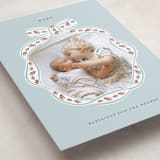 "Cottage Ribbon" - Holiday Cards in Winter Sky by Itsy Belle Studio - Detail