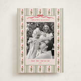 "hand-drawn Vintage garden" - Holiday Cards in Stocking by Creo Study - Front