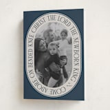 "Come Adore" - Holiday Cards in Night by Brianne Larsen - Folded Card