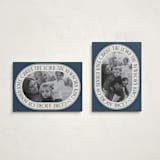 "Come Adore" - Holiday Cards in Night by Brianne Larsen - Photo Orientation Options