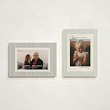 "Heavenly peace" - Holiday Cards in Pine by Creo Study - Photo Orientation Options