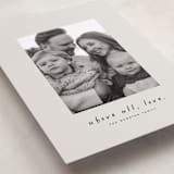 "Above all" - Holiday Cards in Newsprint by Lea Delaveris - Detail