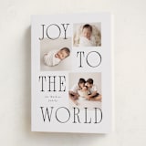 "Aerial" - Holiday Cards in Snow by Everett Paper Goods - Folded Card