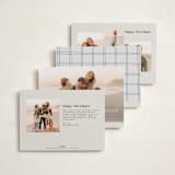 "A Cozy Note" - Holiday Cards in Snowfall by Kercia Jane - Back of Card Options