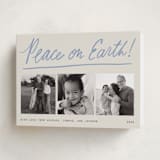 "A Cozy Note" - Holiday Cards in Snowfall by Kercia Jane - Folded Card