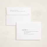 "Vintage Postcard" - Holiday Cards in Cream by Robert and Stella - FREE Recipient Addressing