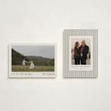 "Vintage Postcard" - Holiday Cards in Cream by Robert and Stella - Photo Orientation Options