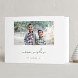 "warmwishes" - Holiday Cards in Wreath by Bethany McDonald - Folded Card
