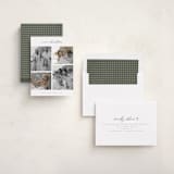 "Happy Holiday" - Holiday Cards in Eucalyptus by Wildfield Paper Co - Assembled