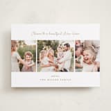 "Simple Trio" - Holiday Cards in Antique by Jennifer Postorino - Front