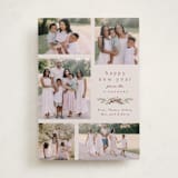 "Multi Swag" - Holiday Cards in Ruby by Everett Paper Goods - Front