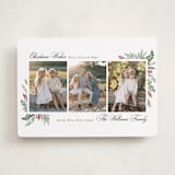 "Warmest Wish" - Holiday Cards in Peppermint by Susan Moyal - Front