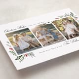 "Warmest Wish" - Holiday Cards in Peppermint by Susan Moyal - Detail