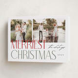 "Merry Stack" - Holiday Cards in Winter by Makewells - Folded Card
