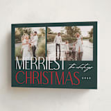 "Merry Stack" - Holiday Cards in Pine by Makewells - Folded Card