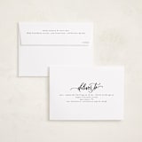 "We Wish You" - Holiday Cards in Coal by Elsa Duncan - FREE Recipient Addressing