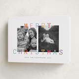 "Bright Wishes" - Holiday Cards in Sunset by Ana Sharpe - Folded Card