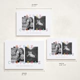 "Bright Wishes" - Holiday Cards in Sunset by Ana Sharpe - Formats Available