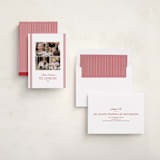 "New Classic" - Holiday Cards in Candy Cane by Corinne Malesic - Assembled