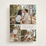 "Modern Simple" - Holiday Cards in Cookie Dough by Brianne Larsen - Front