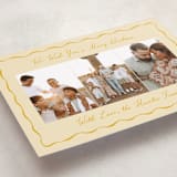 "Vintage Charm" - Holiday Cards in Buttercup by Nicoletta Savod - Detail