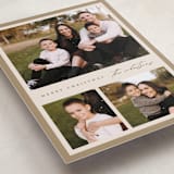 "Plaza" - Holiday Cards in Toffee by Amy Kross - Detail