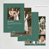 "encircled" - Holiday Cards in Juniper by Paper Raven Co. - Back of Card Options