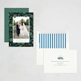 "encircled" - Holiday Cards in Juniper by Paper Raven Co. - Assembled