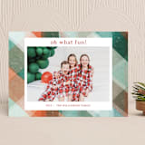 "dynamic stripe" - Holiday Cards in Festive by Angel Walker - Front