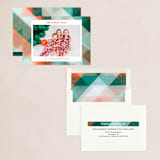 "dynamic stripe" - Holiday Cards in Festive by Angel Walker - Assembled