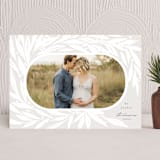 "Soft Wreath" - Holiday Cards in Dove by Heather Cairl - Front