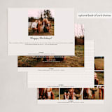 "Soft Wreath" - Holiday Cards in Dove by Heather Cairl - Back of Card Options